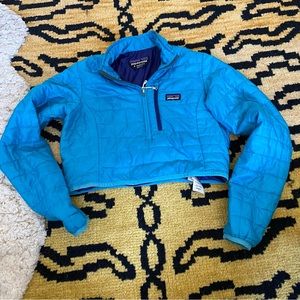 Patagonia nano puff custom cropped pullover